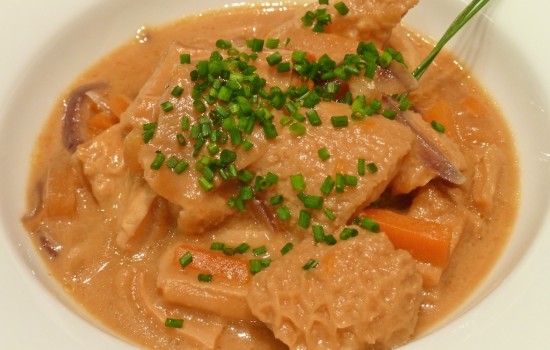 Callos a la Japonesa con Miso Rojo Callos a la Japonesa con Miso Rojo